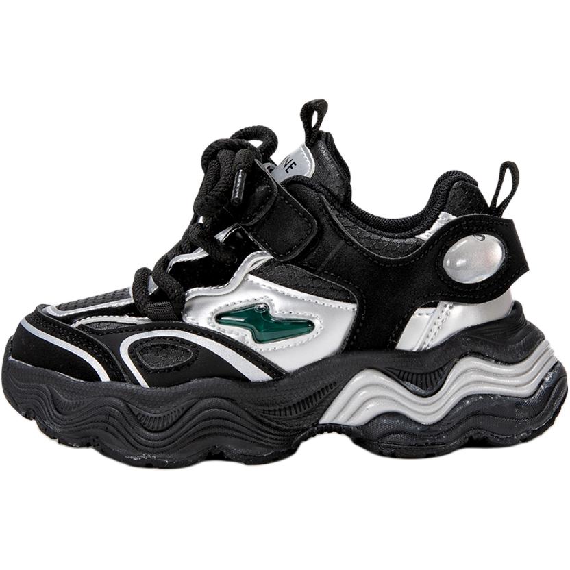 

Скользостойкие, износостойкие, увеличивающие рост, дышащие беговые кроссовки Kids' DAPHNE KIDS, черный