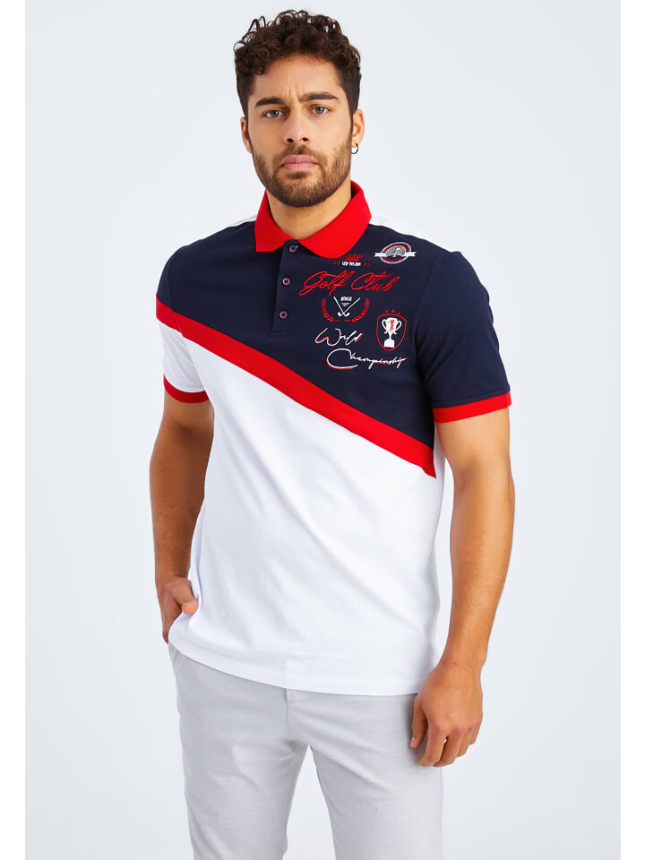 

Поло Leif Nelson Herren T-Shirt Polo Herren T-Shirt Polo LN-55605, белый