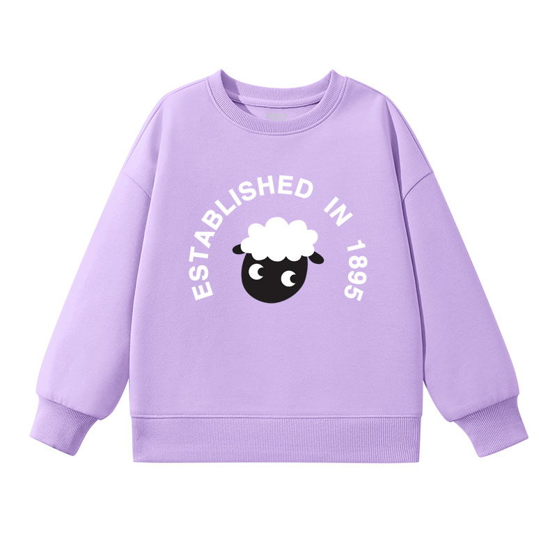 

Детский свитшот Reebok, светло-фиолетовый/белый