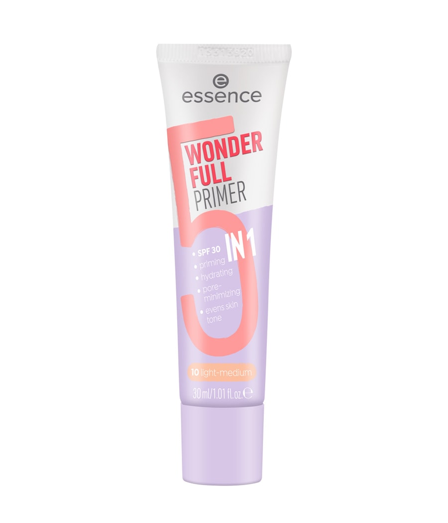 

Праймер essence WONDER FULL PRIMER 5 in 1, Nr. 10 - Light-Medium, 30 ml