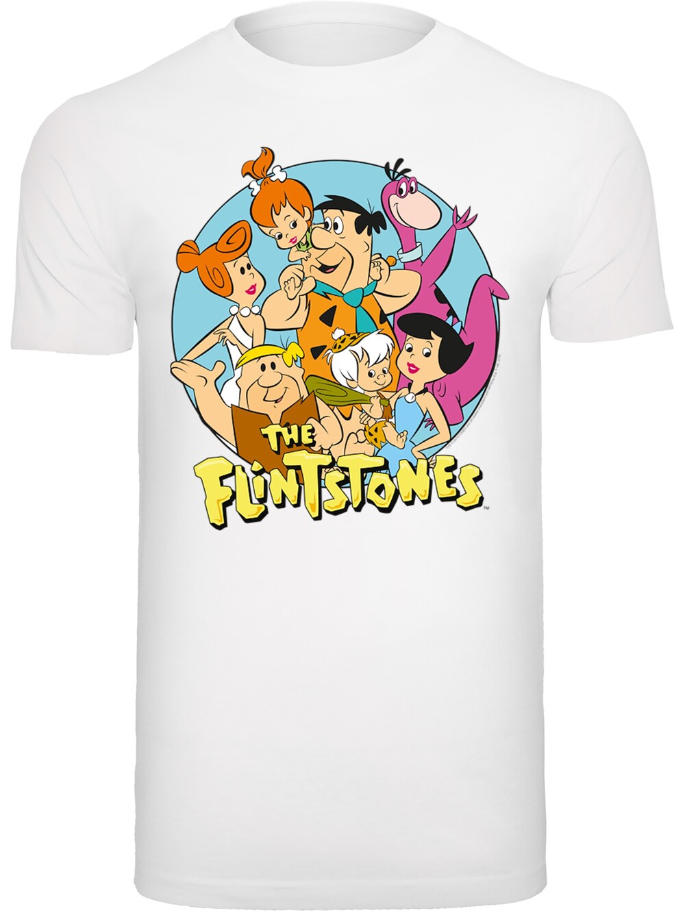 

Футболка F4Nt4Stic The Flintstones Group Circle, белый