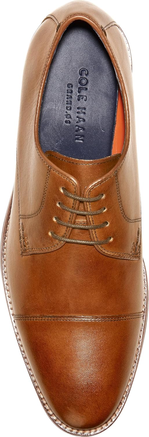 Мужские оксфорды Cole Haan Lenox Hill Cap, British Tan — фото 3