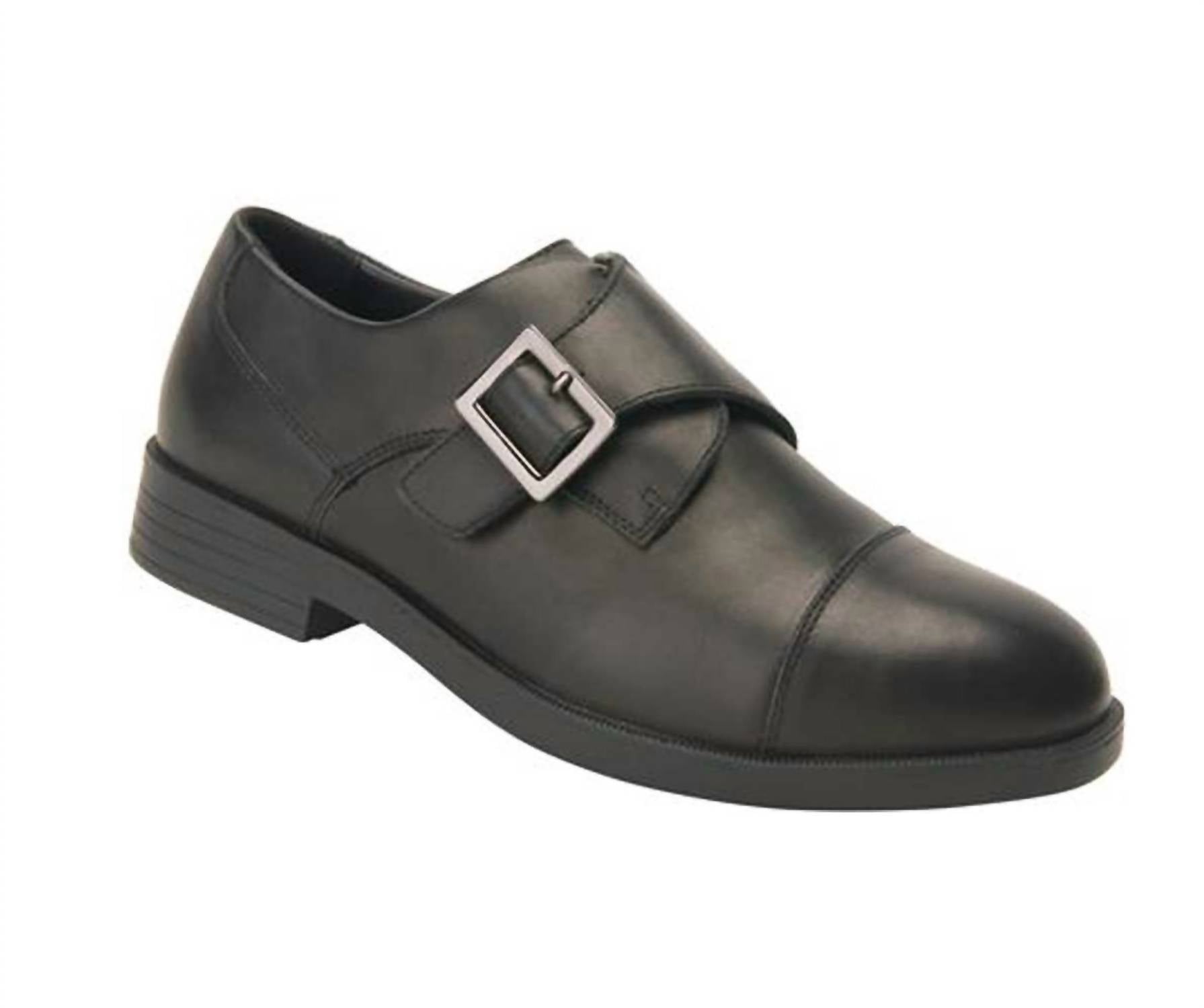 Мужские повседневные туфли Canton из черной телячьей кожи Drew Shoes — фото 2