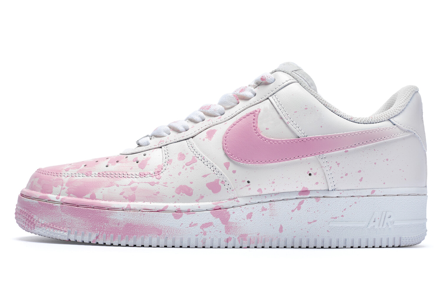 

Кроссовки Nike Air Force 1 Skateboard Shoes Women's Low-Top Pink, Розовый, Кроссовки Nike Air Force 1 Skateboard Shoes Women's Low-Top Pink