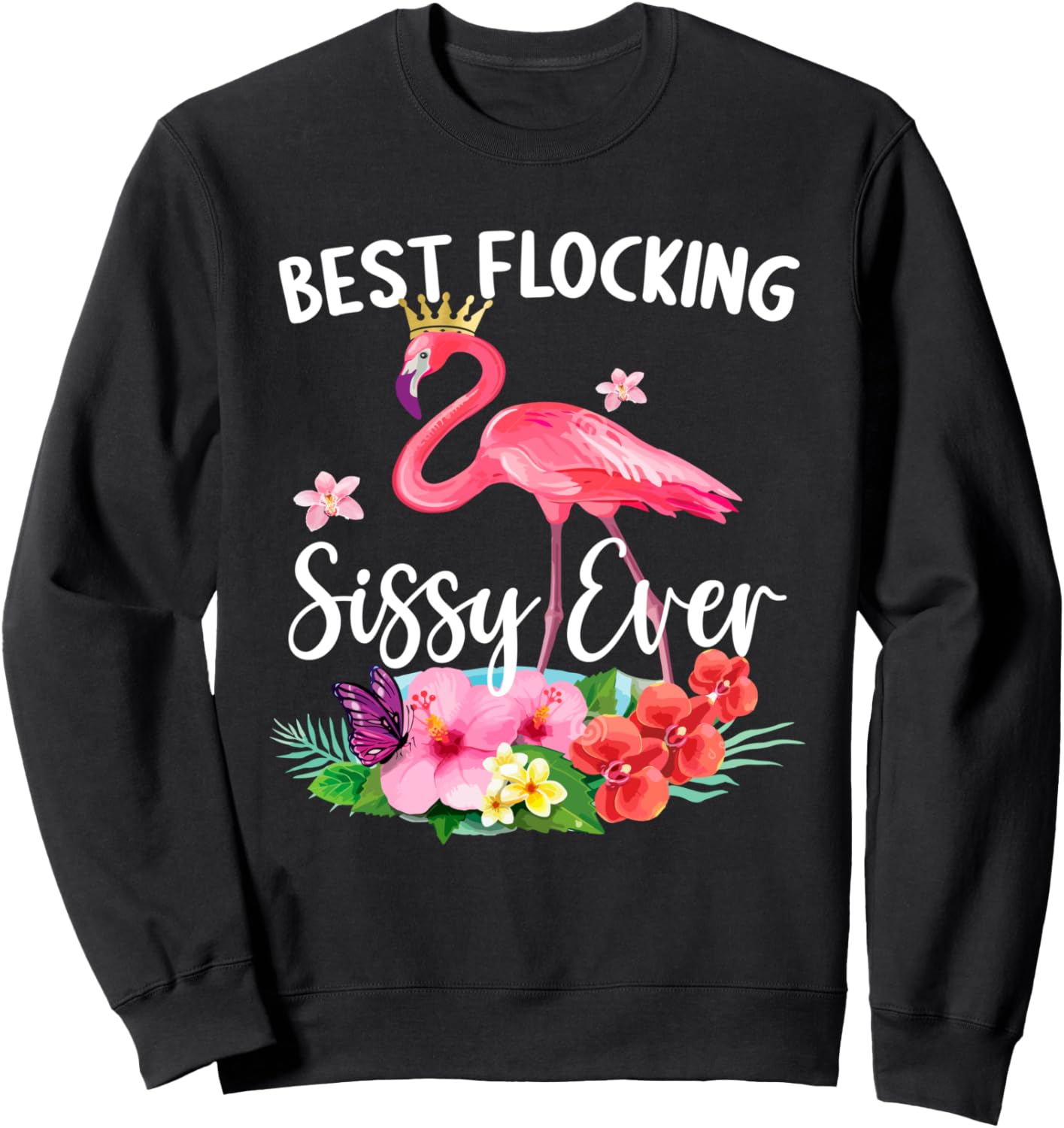 

Забавная толстовка с надписью «Лучший фанат фламинго в мире», черная Flamingo Sissy Design, Черный, Забавная толстовка с надписью «Лучший фанат фламинго в мире», черная Flamingo Sissy Design