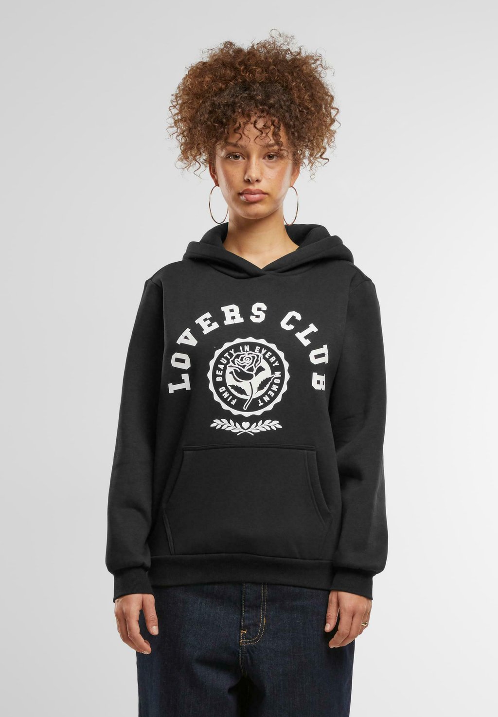 

Толстовка с капюшоном LOVERS CLUB FLUFFY Mister Tee, черный