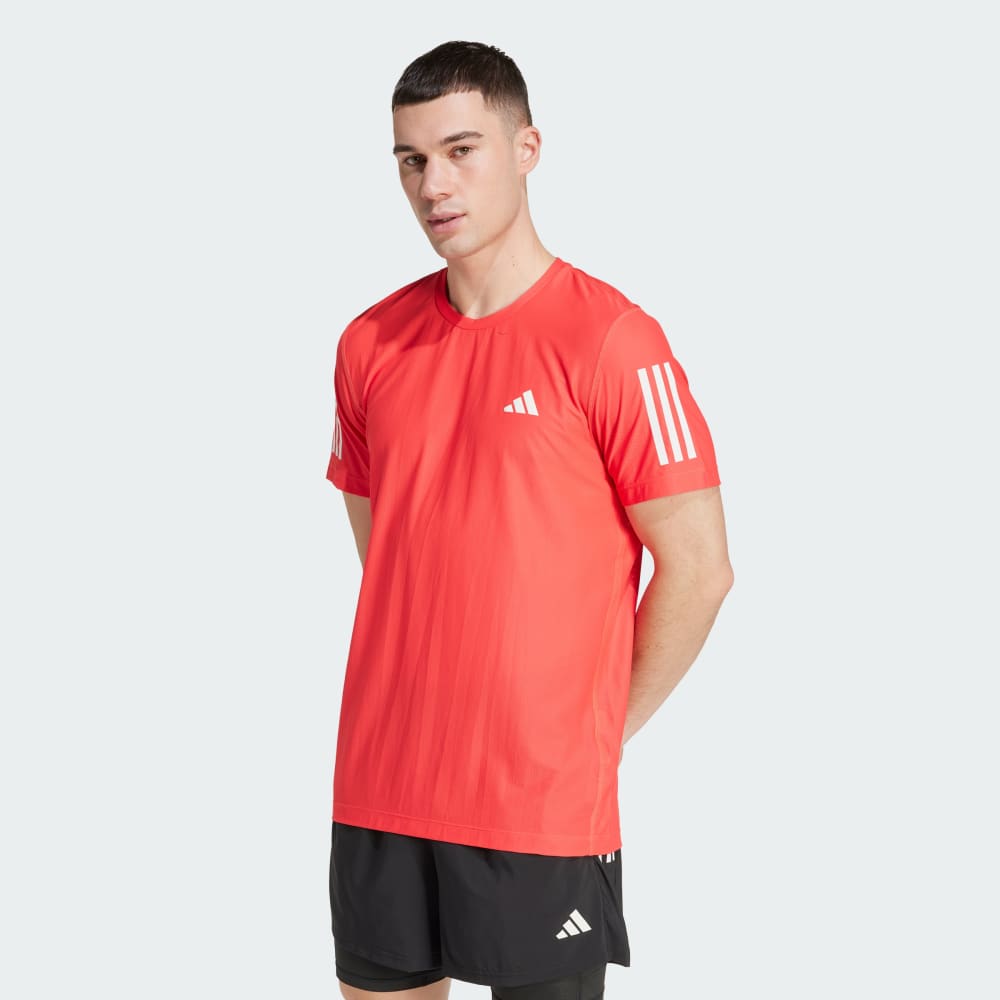 

Спортивная футболка Adidas Own the Run Tee, цвет Semi Lucid Red