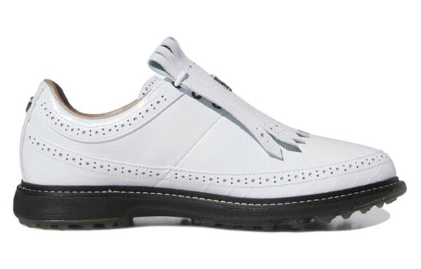 Кроссовки Adidas x Bogey Boys MC80 Golf Shoes 'White Black', белый — фото 2