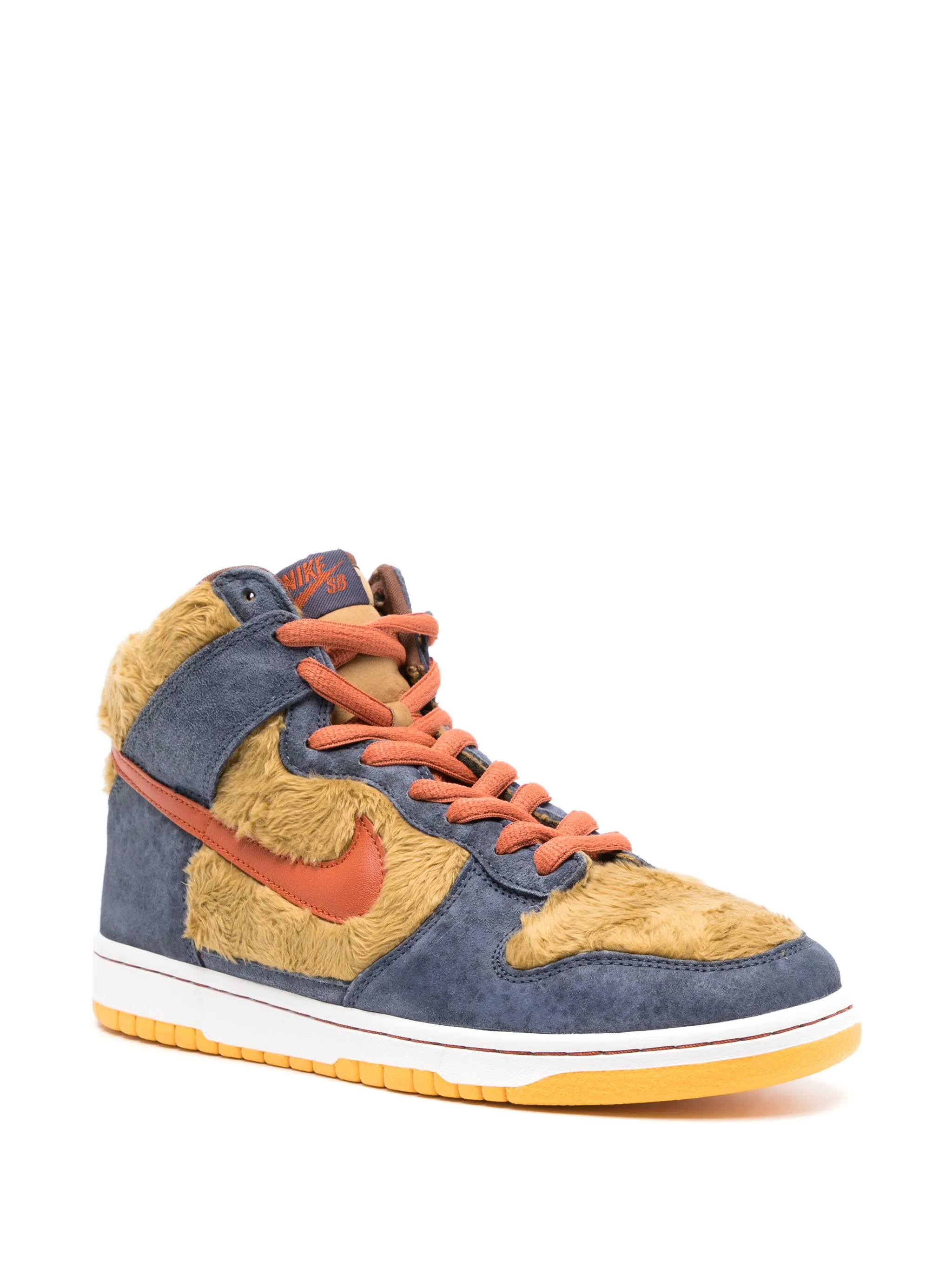 Кроссовки SB Dunk High Papa Bear Nike, коричневый — фото 2