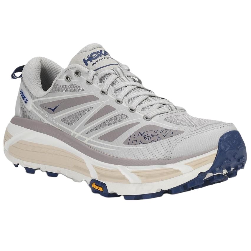 Mafate Speed 2 Oat Milk Vaporous HOKA ONE ONE, серо-голубой — фото 3