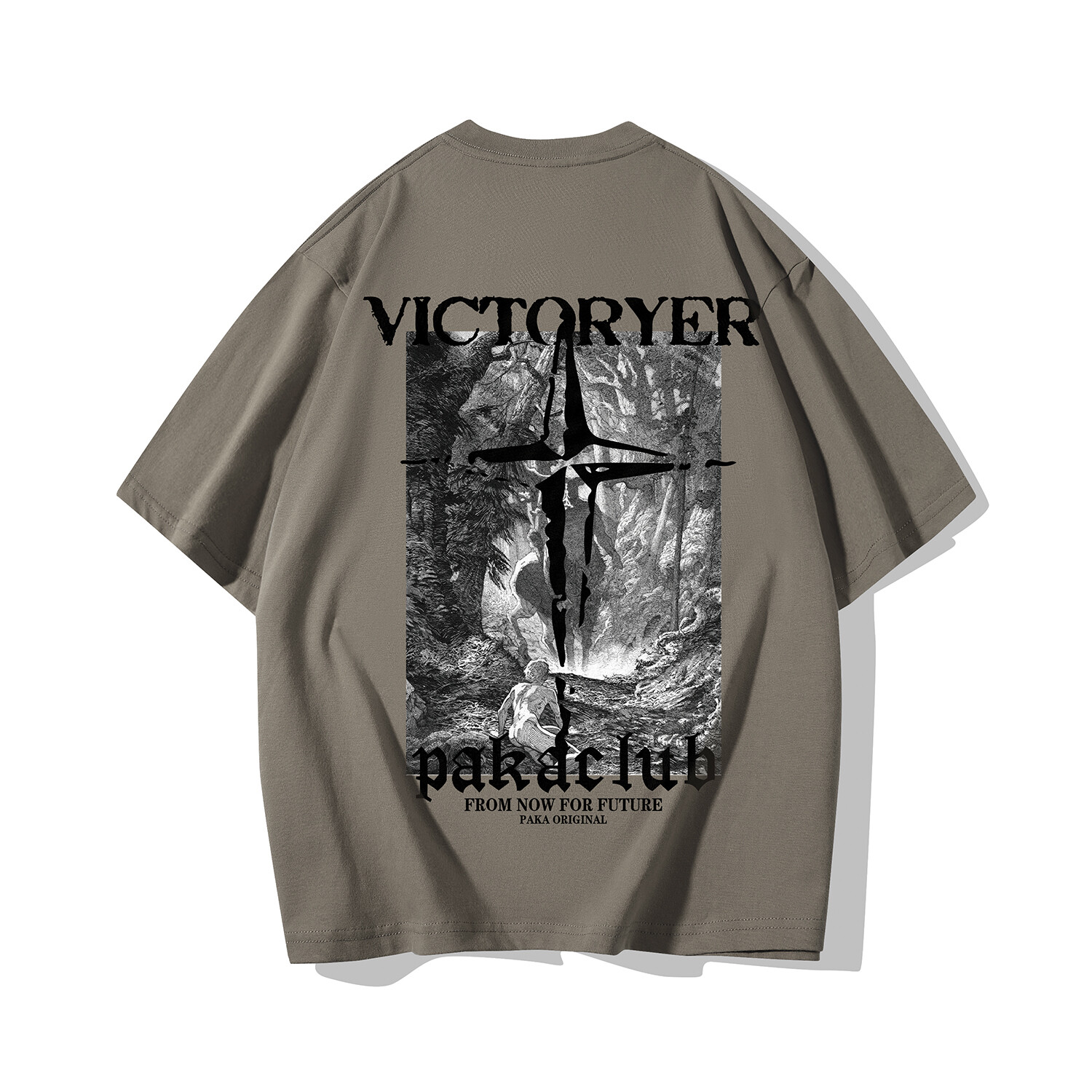 

PAKA Футболка унисекс, Хаки