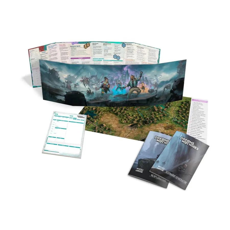 

Мечты и машины — Инструментарий GM, Dreams and Machines Roleplaying Game