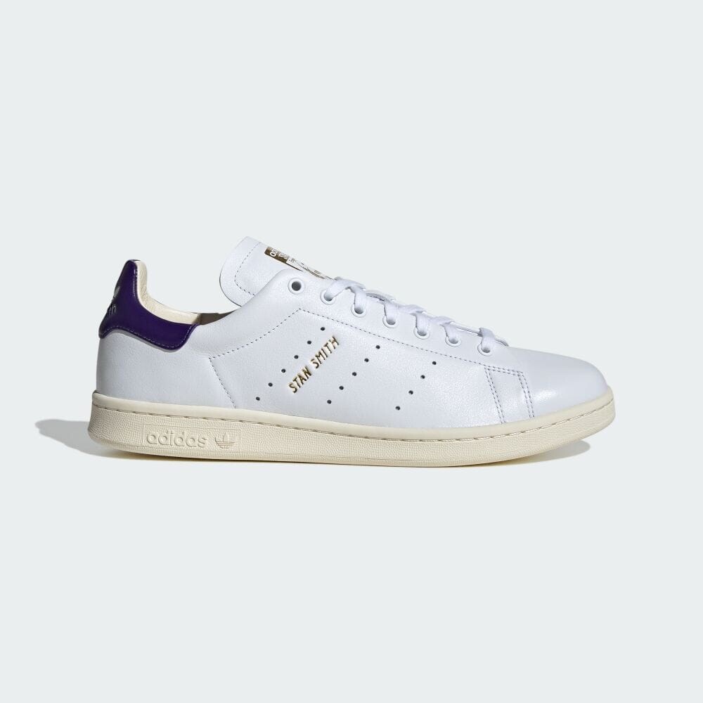 

Кроссовки Adidas STAN SMITH LUX, цвет White/College Purple/Cream White