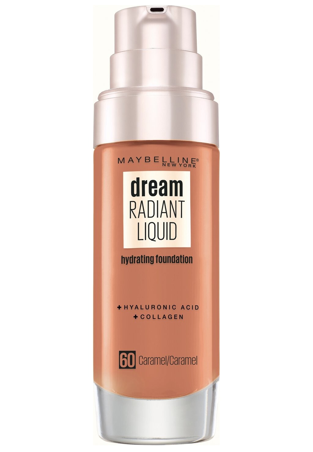 

Тональный крем Dream Radiant Liquid Make-Up Maybelline New York, цвет 60 caramel