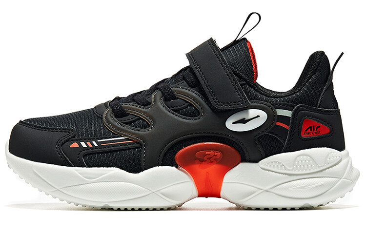 

Детские кроссовки Kids Low-top Positive Black/Oak Bud White/Red Erke Kids, белый