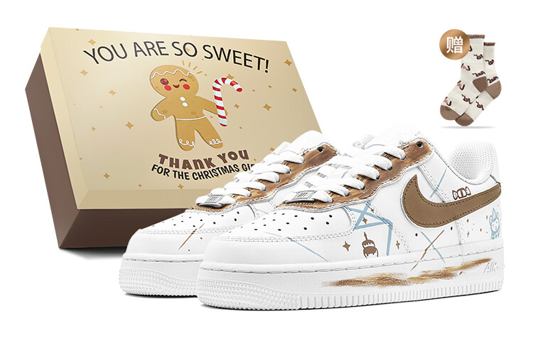 

Женские кроссовки для скейтбординга Nike Air Force 1, Brown