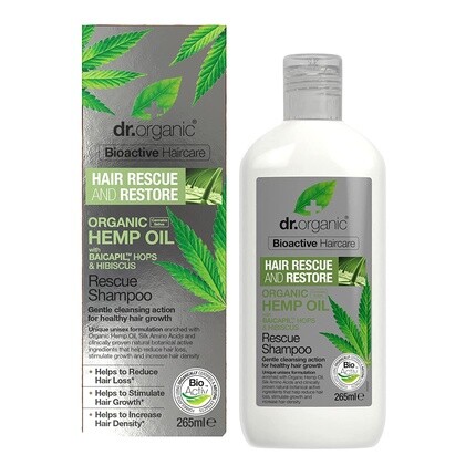 

Dr Organic Шампунь для волос Dr. Organic Hemp Oil 265 мл