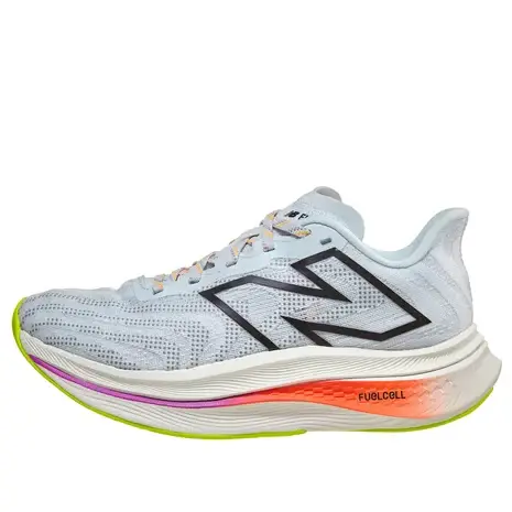 

Кроссовки fuelcell supercomp trainer v2 'ice blue neon dragonfly' New Balance, голубой, Синий, Кроссовки fuelcell supercomp trainer v2 'ice blue neon dragonfly' New Balance, голубой