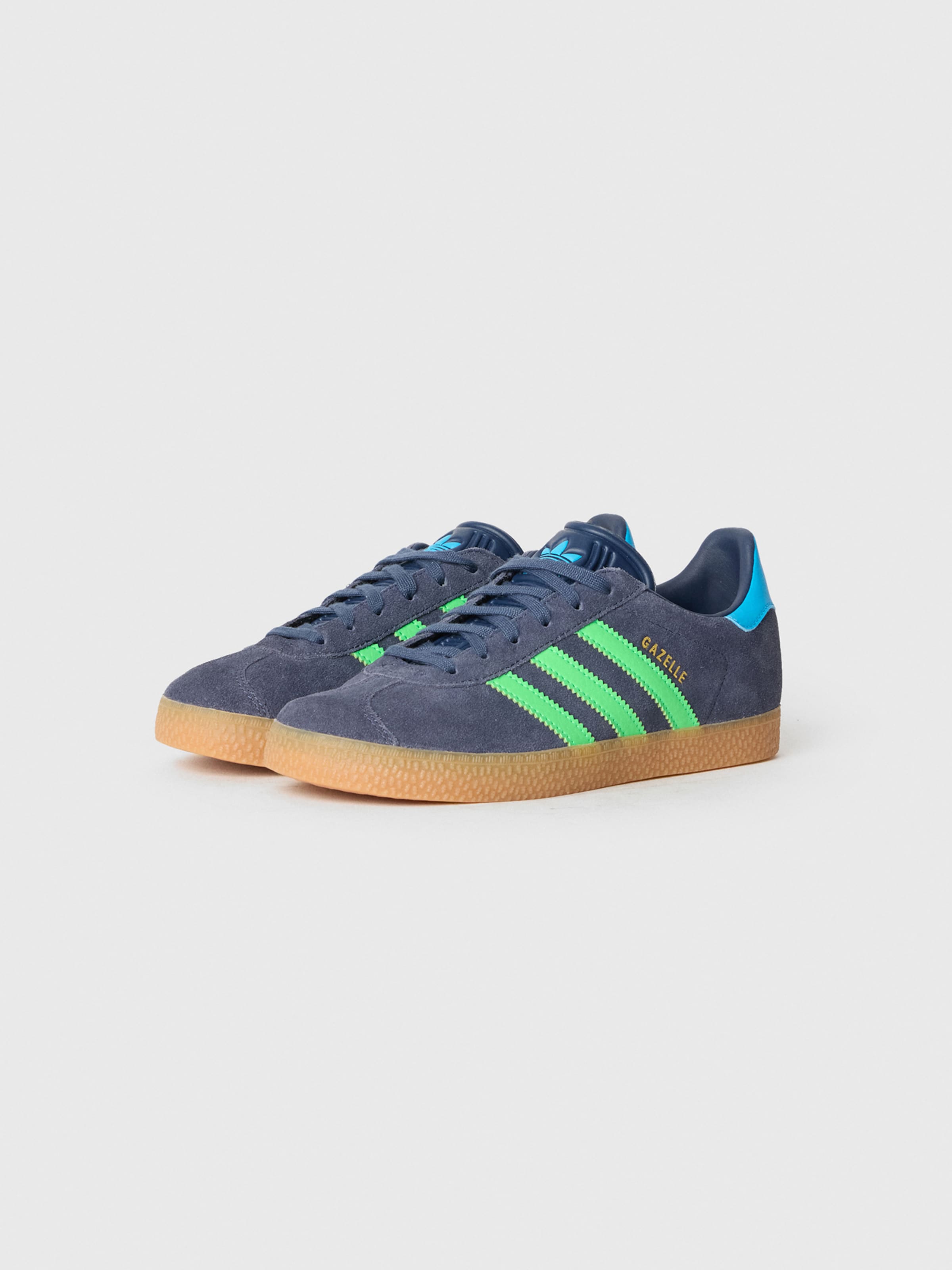 Adidas Originals Кроссовки 'GAZELLE' в цвете Marine Blue, Neon Blue — фото 2