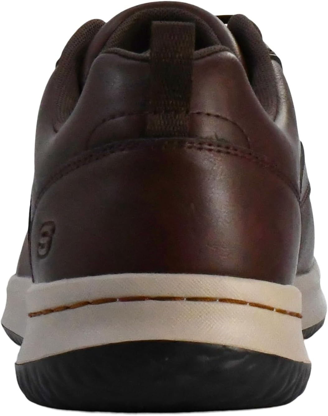 Мужские оксфорды Skechers Delson-Antigo, красный/коричневый — фото 3