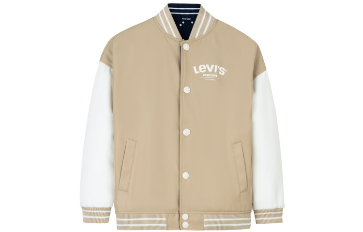 

Levi's Двусторонняя Удобная Куртка-Парка Охотничий Хаки Детская Возраст 3-7 лет Levis