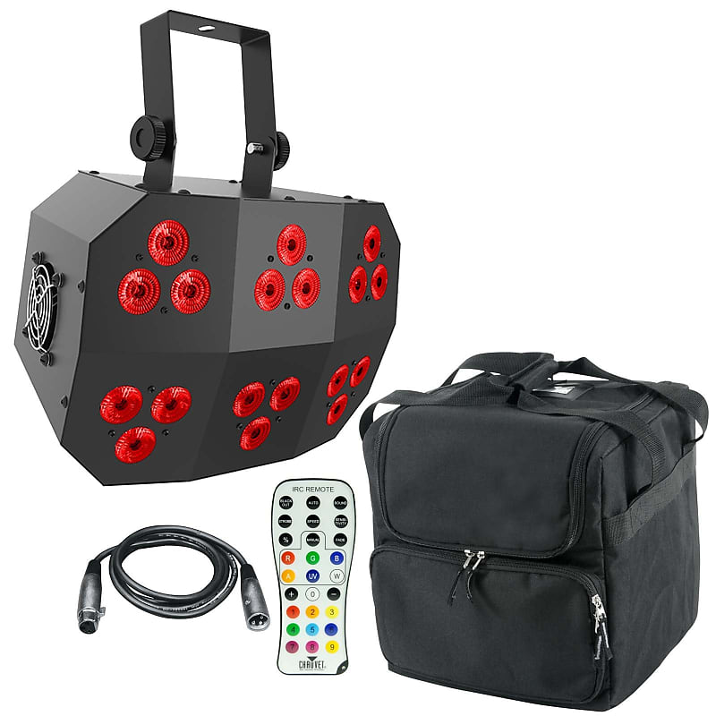 

Многоцелевой светильник Chauvet Chauvet DJ Wash FX 2 Multi-Purpose Party Effect Light + Remote + Carry Bag Pack