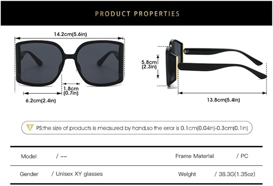 

Большие солнцезащитные очки для женщин в винтажном стиле с градиентным переходом, солнцезащитные очки для женщин с защитой от УФ-излучения UV400 HDUBFY, Red