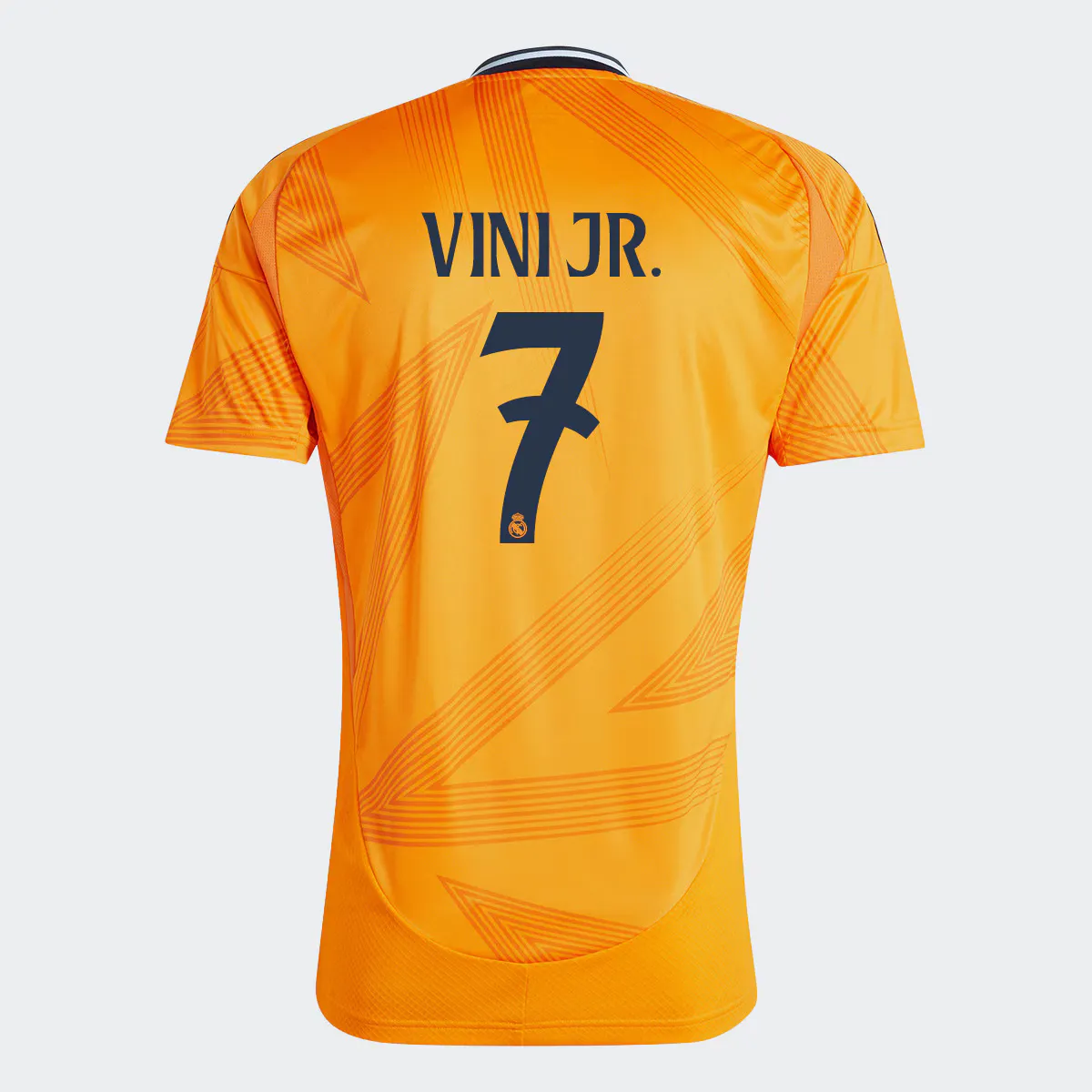 

Мужская 2-я форма Реал Мадрид CF 2024-2025 Vini Jr. 7 Adidas футболка, оранжевый