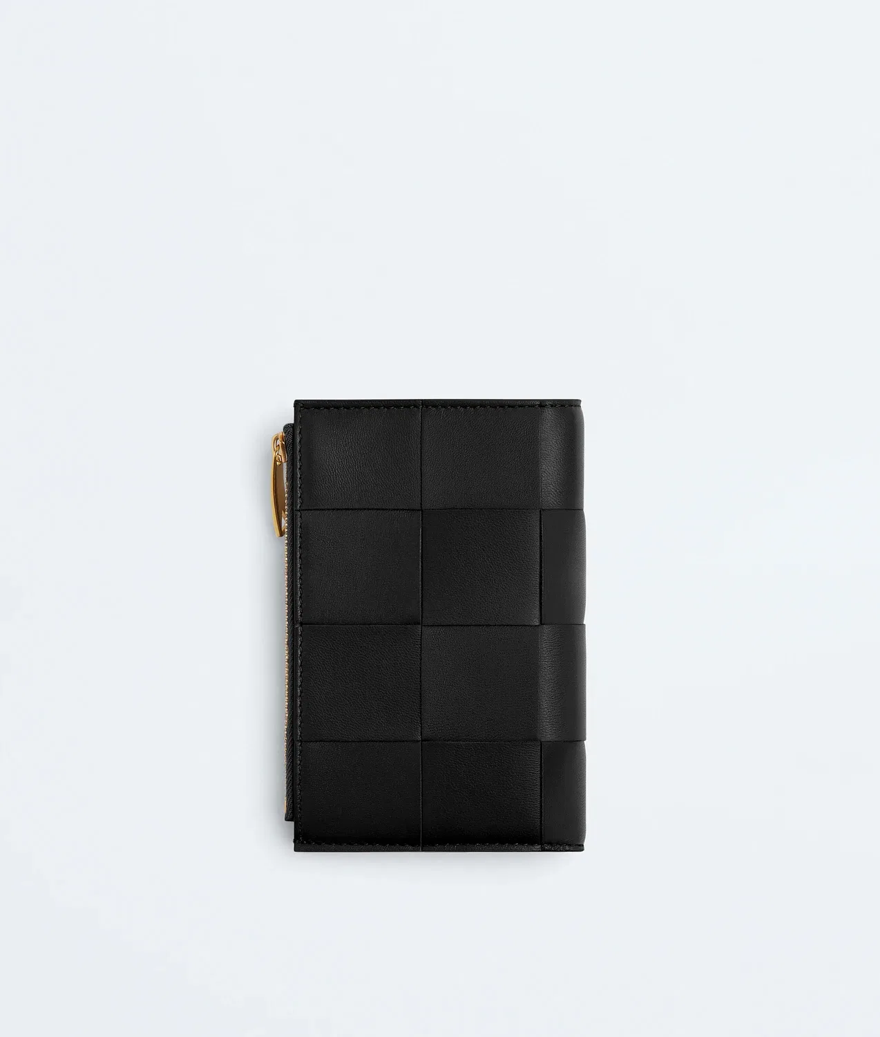 Cassette Medium Bi-Fold Wallet BOTTEGA VENETA, черный — фото 3