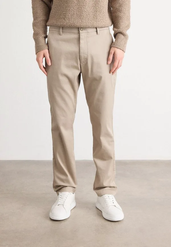 Узкие эластичные брюки чинос Calvin Klein, Vintage Khaki