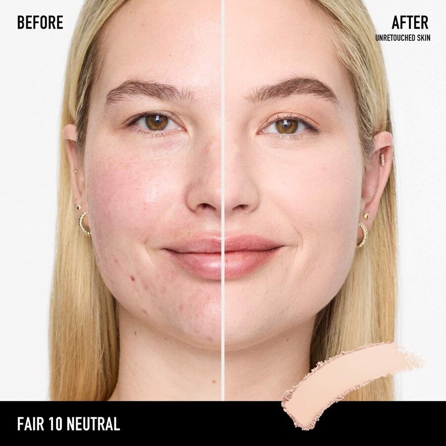 Тональная основа BAREPRO 24HR Skin Perfecting Talc-Free Matte Powder Foundation bareMinerals, 0.28 oz /8 g, Fair 10 Neutral — фото 2