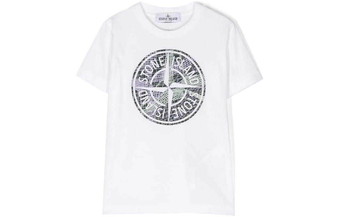 

Детская футболка Stone Island, белый