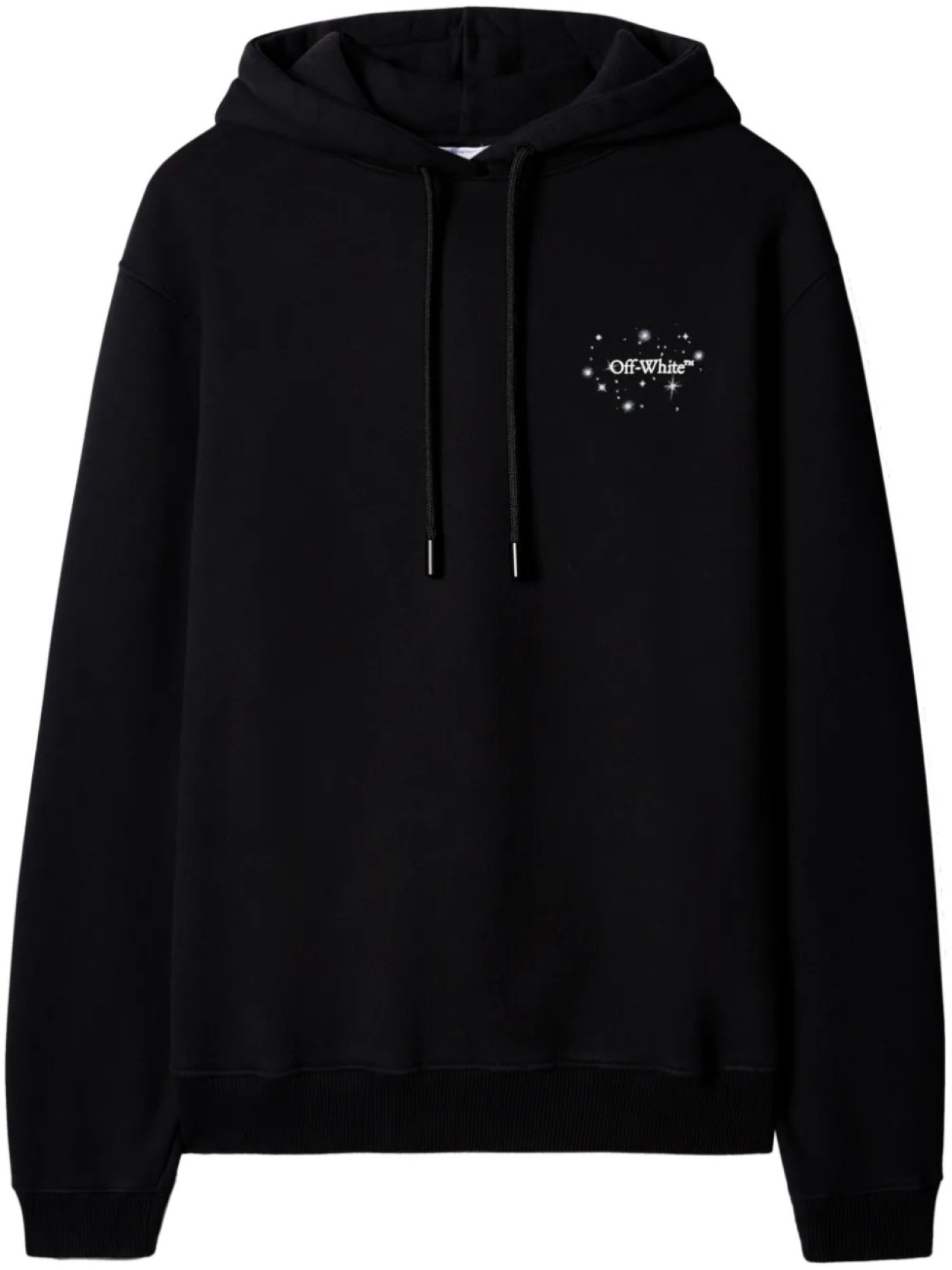 

Off-White худи с логотипом Bling Star Arrow, черный