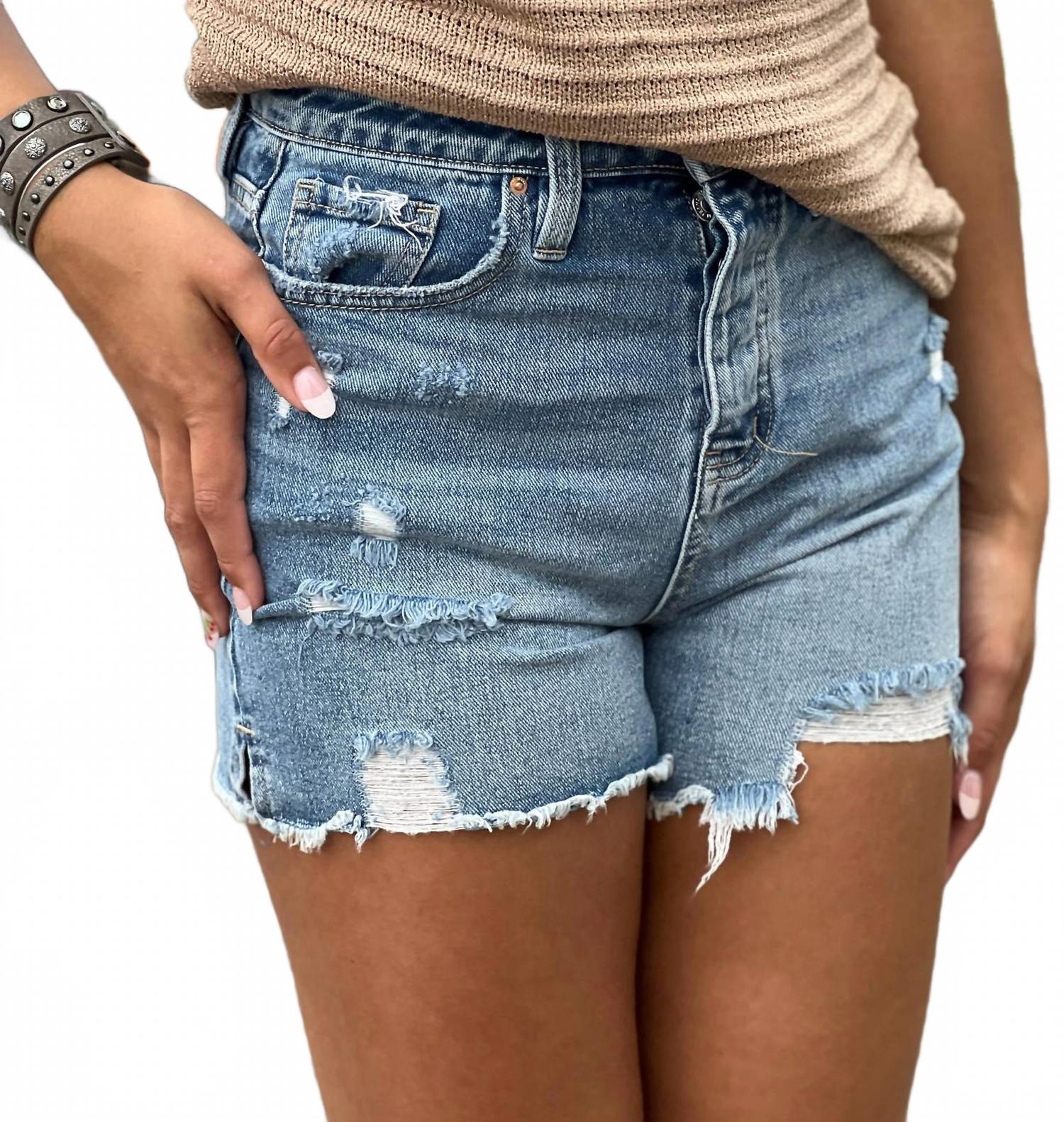 

Шорты Hot Mama в джинсовой ткани YMI, Denim