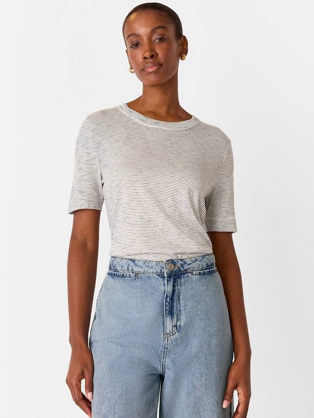 

Футболка Rosa с двойной отделкой и полосками Whistles, Multi