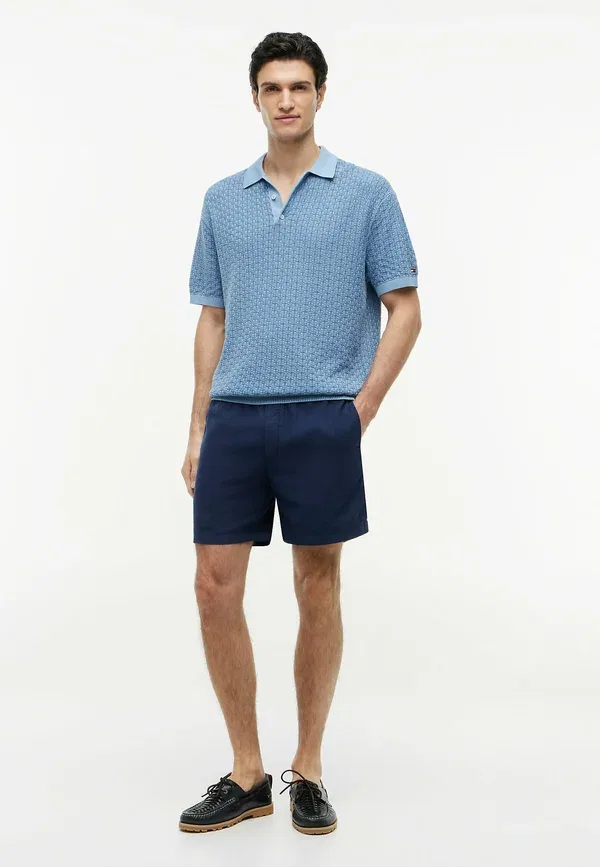 Шорты Tommy Hilfiger Dover washed 6" inseam shorts, угольно-синий — фото 2