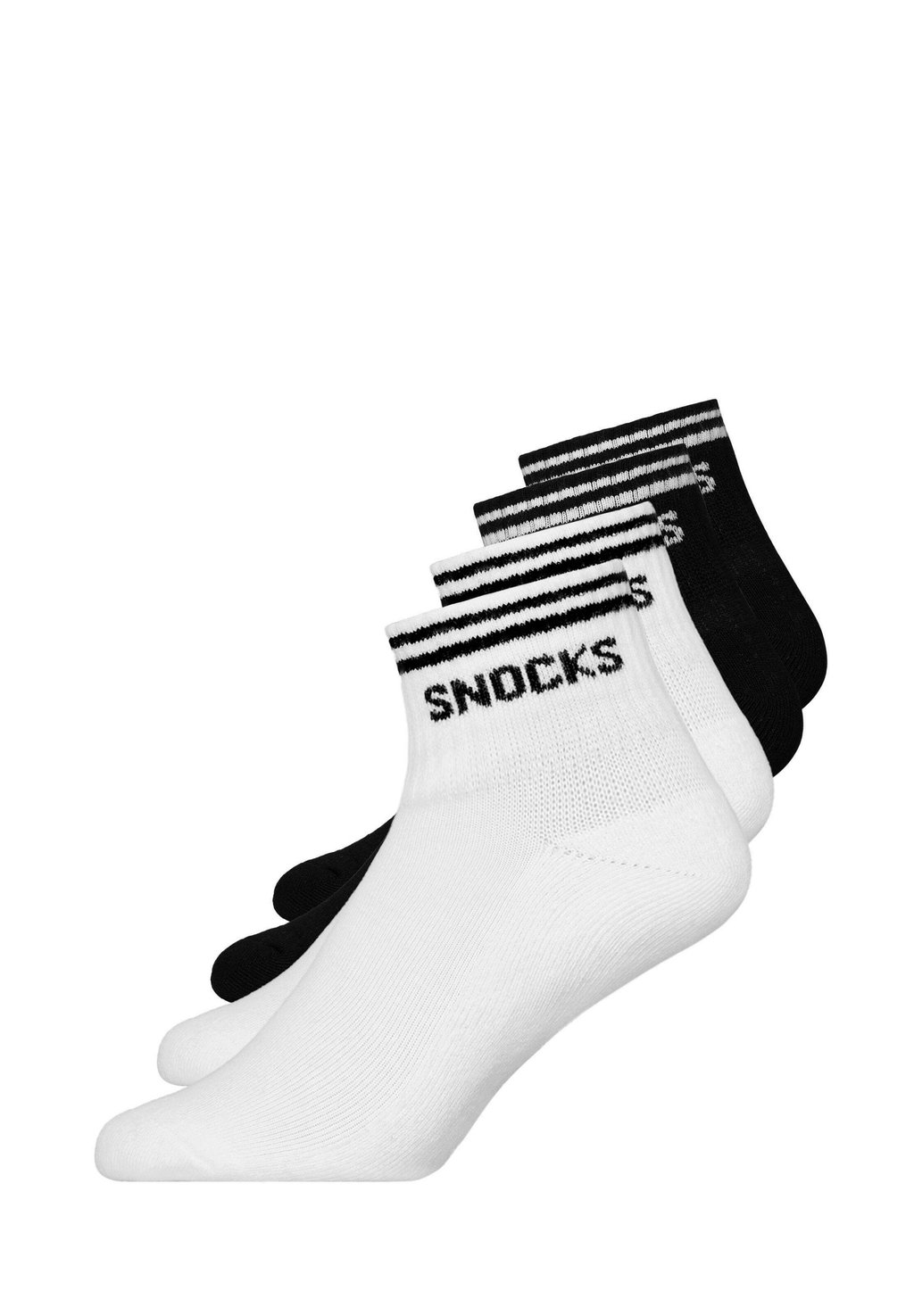 

Носки RETRO 4 PACK SNOCKS, черный