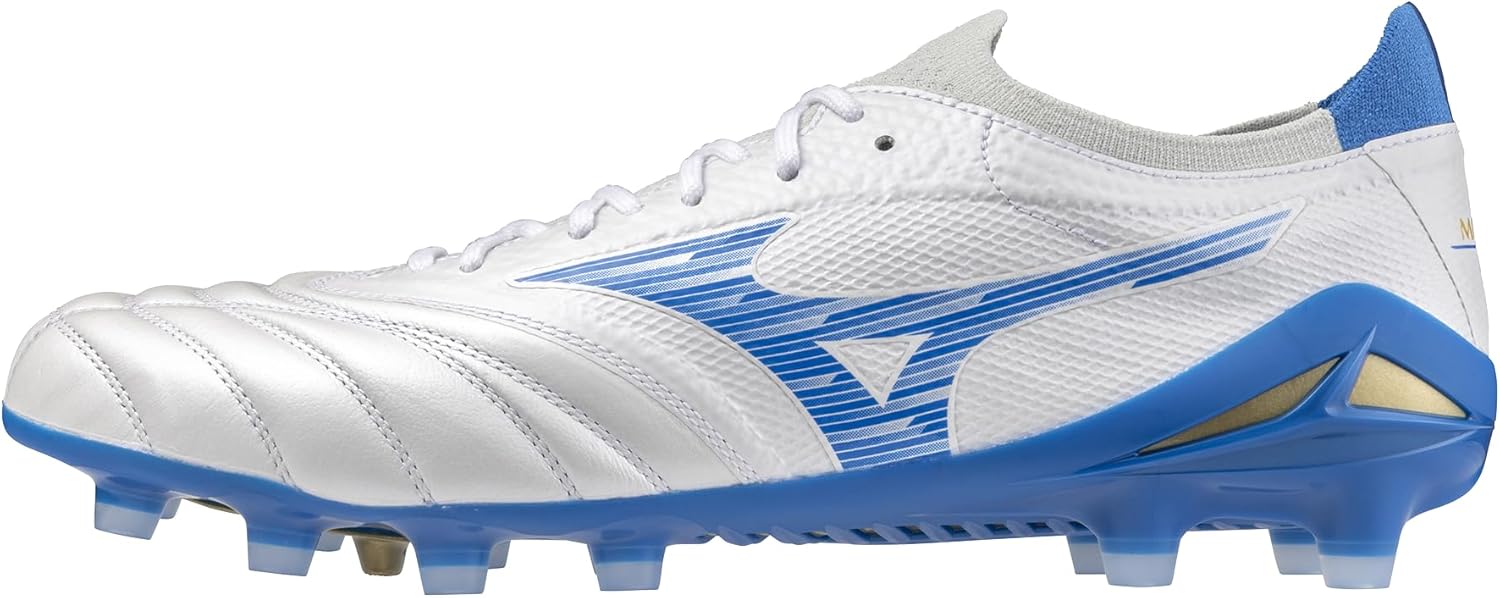 

Футбольные бутсы Mizuno Men's Morelia Neo IV Beta Elite, белый/синий