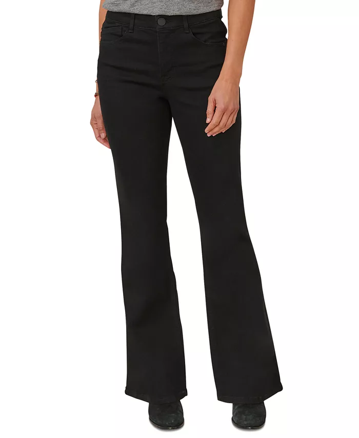 

Узкие укороченные джинсы-бойфренды Petite "Ab"solution Luxe Touch Itty Bitty Bootcut Democracy, черный