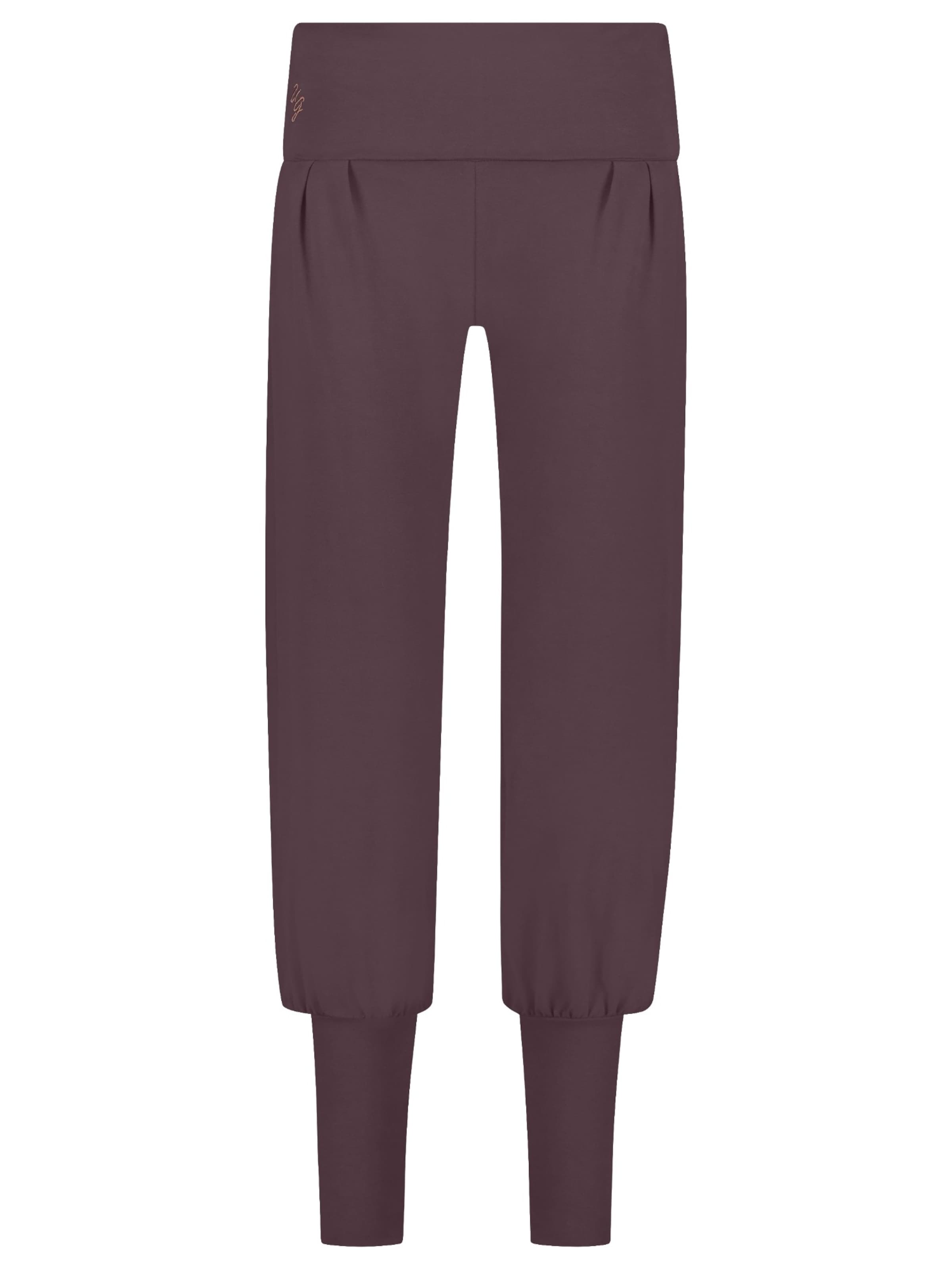 

Urban Goddess Yoga & Activewear Широкие штаны-шаровары 'Devi Yoga und Pilates Harem' в цвете Berry