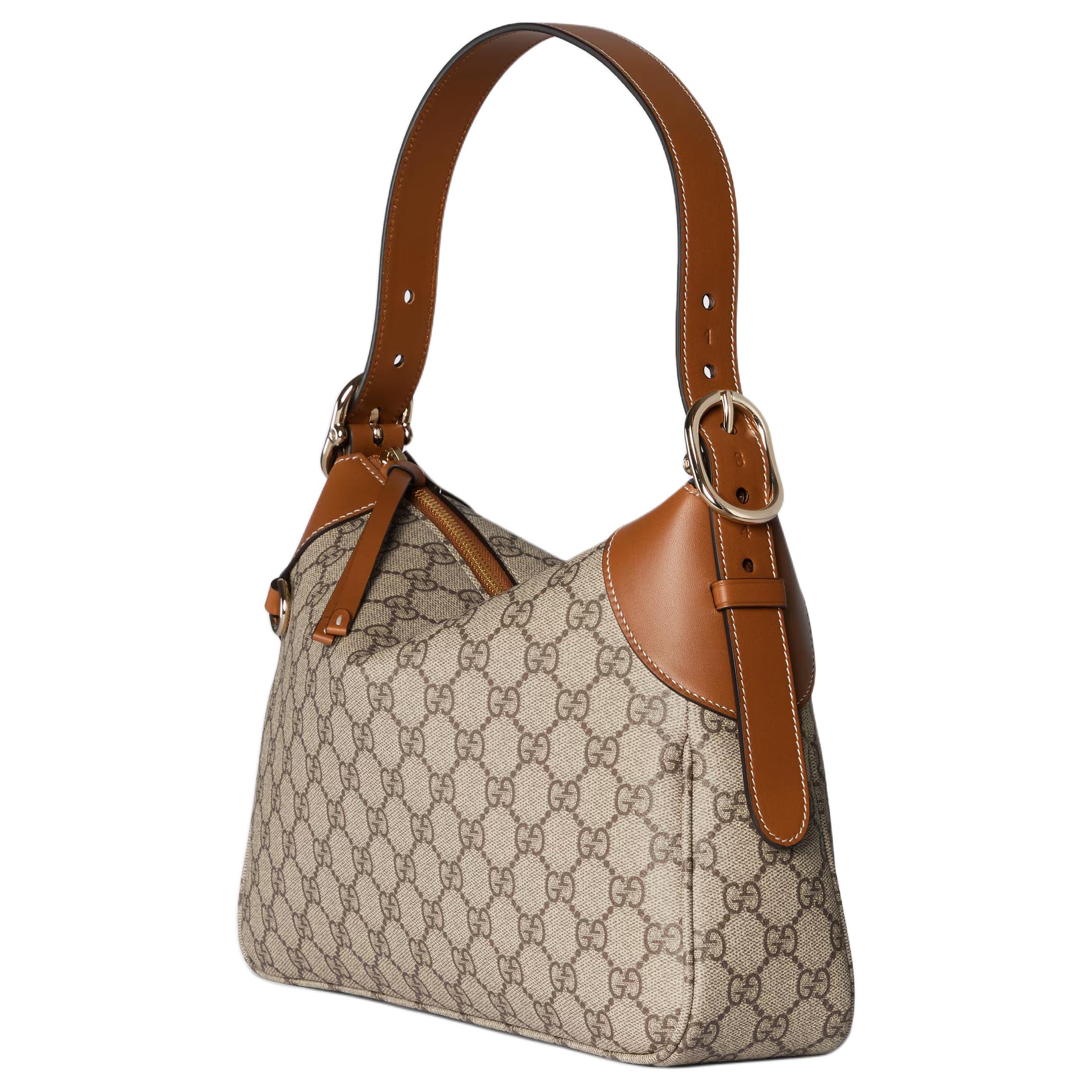 Женская сумка-мессенджер Gucci GG Emblem Monogram — фото 3