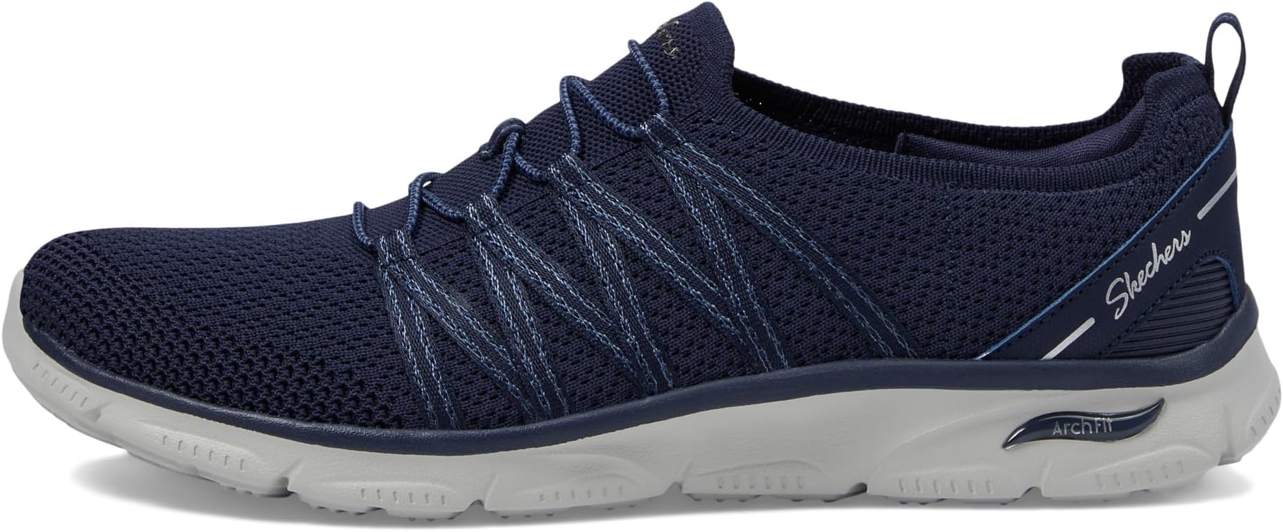Кроссовки SKECHERS Arch Fit Sunny - Creative Pass, Navy — фото 4