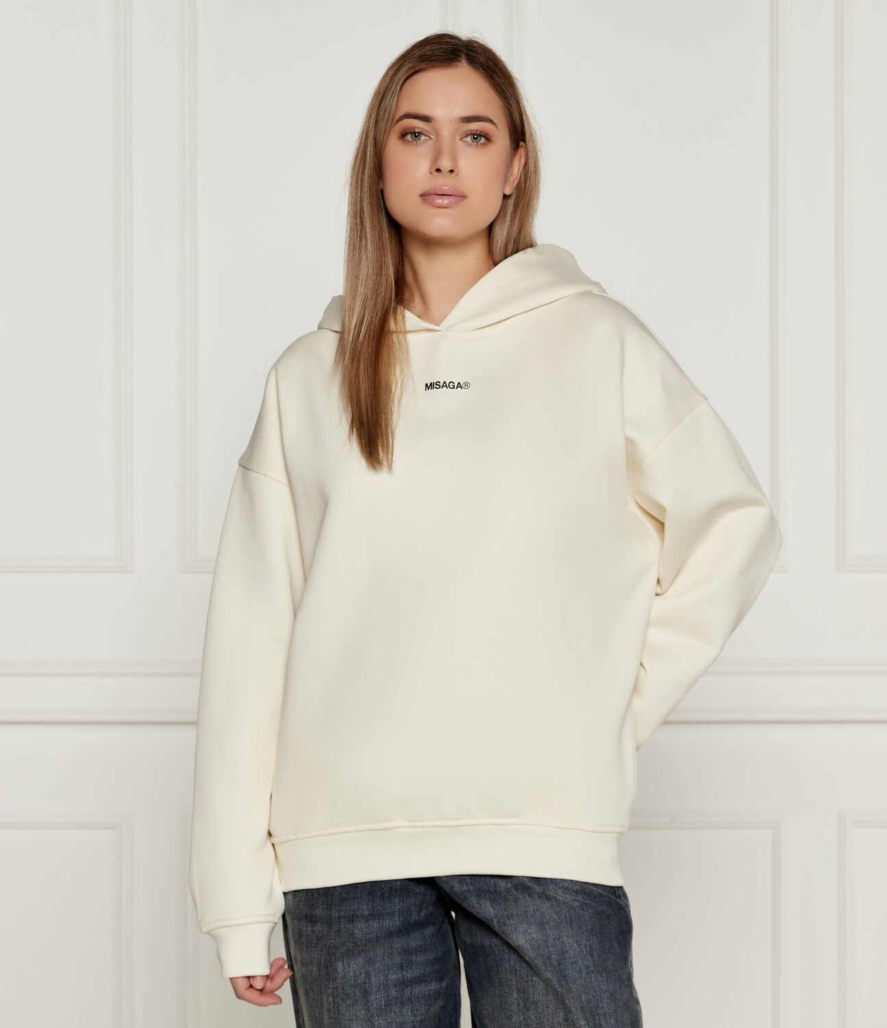

Толстовка MISAGA Oversize fit, белый