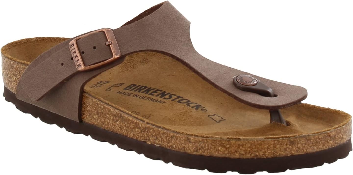 

Сандалии-вьетнамки Birkenstock Gizeh унисекс для взрослых, 6-6.5 Mocha