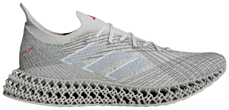 

Кроссовки adidas 4DFWD x Strung 'Grey Matte Silver', серый