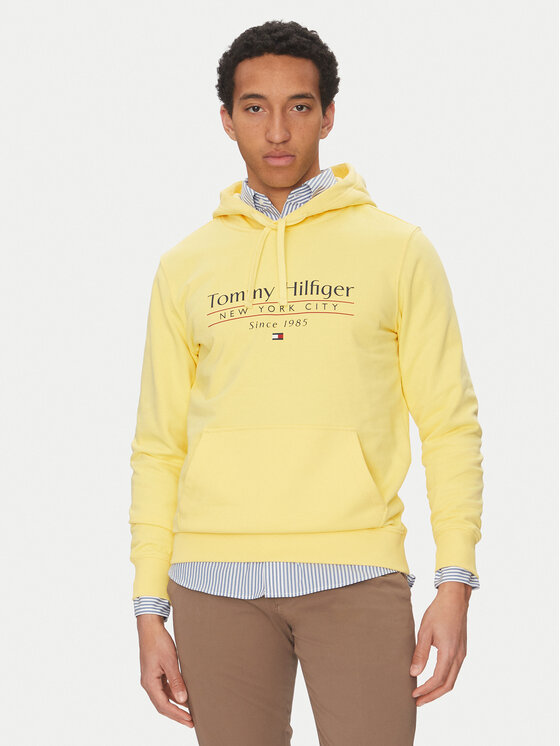 

Толстовка обычного кроя Center Stack MW0MW38672 Tommy Hilfiger, желтый