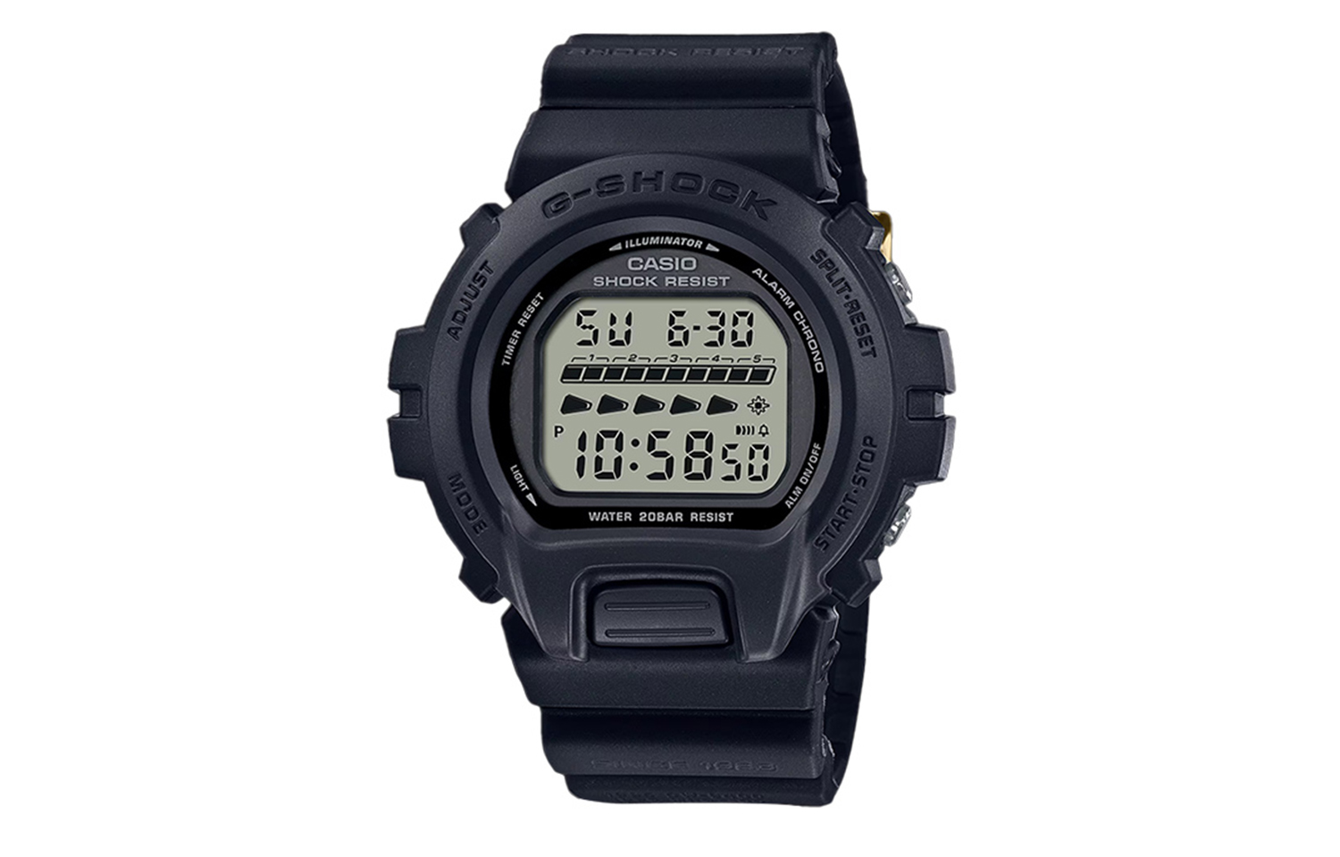 

CASIO Часы Men G-SQUAD Series Black Watch DW-6640RE-1PR