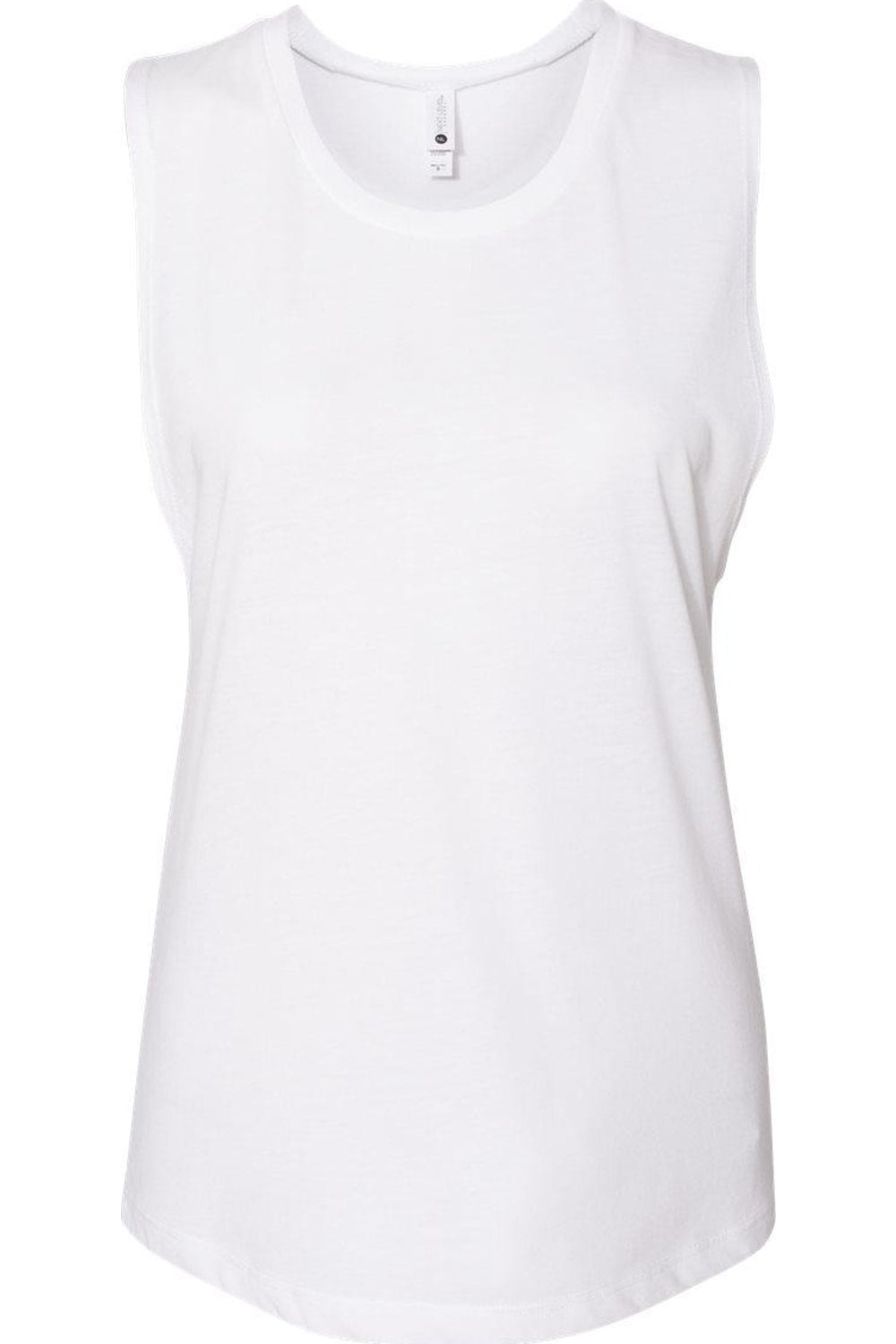 

Женская фестивальная майка для мышц Next Level, белый