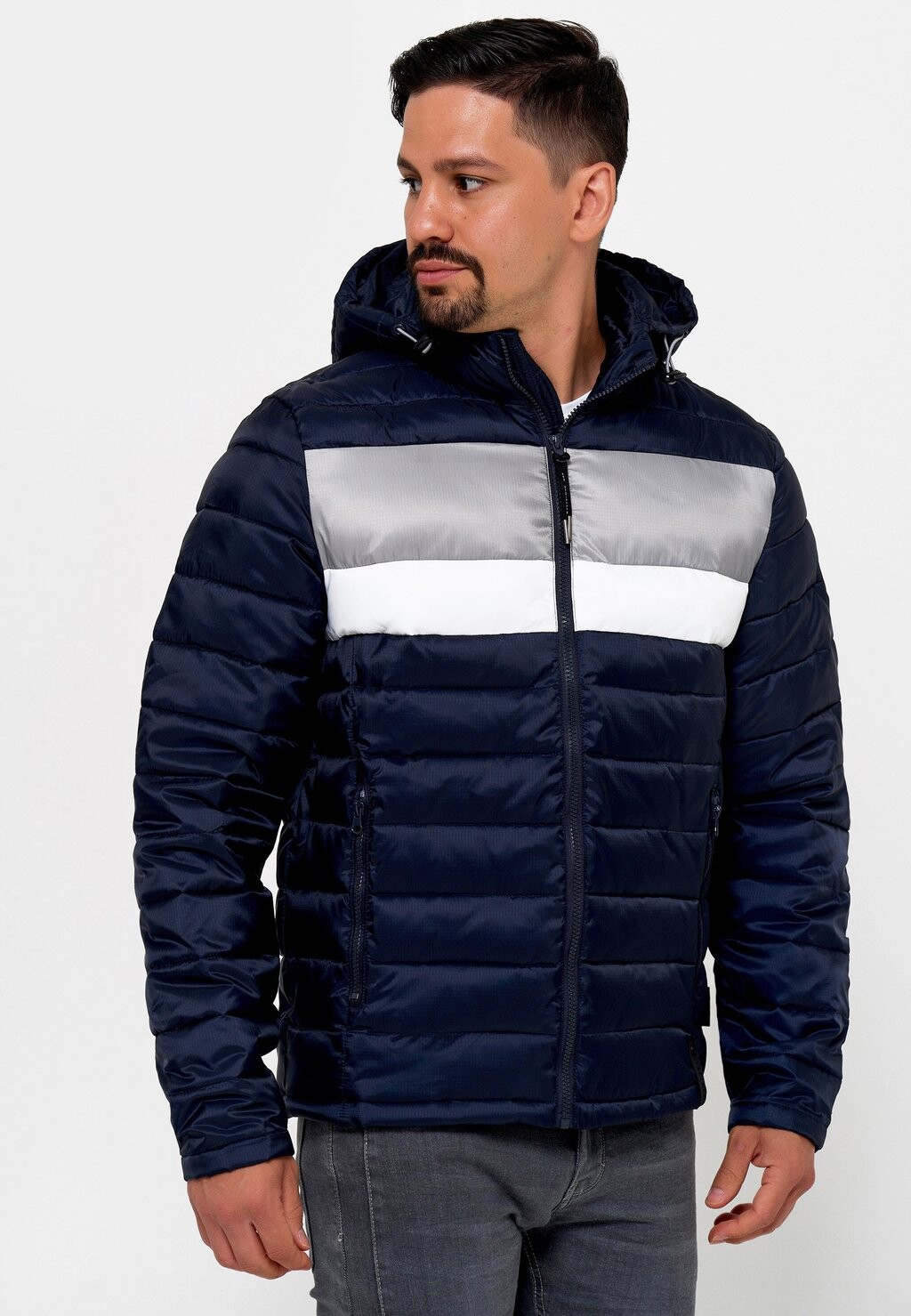 

Зимняя куртка HAMPSHIRE INDICODE JEANS, цвет navy mix