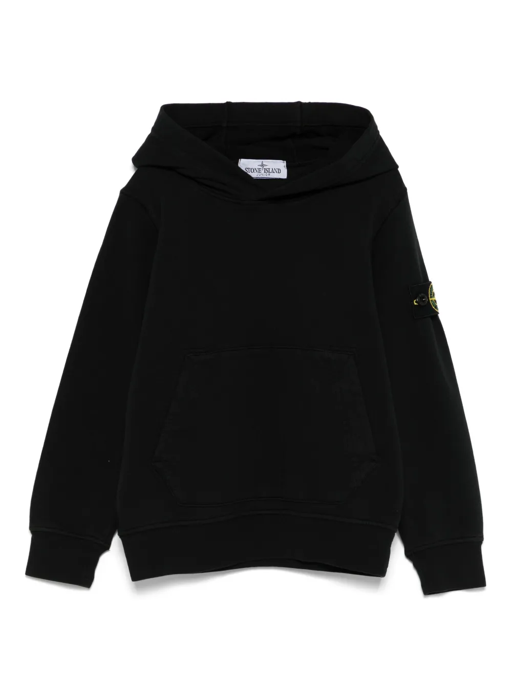 

Худи с нашивкой Compass Stone Island Junior, черный